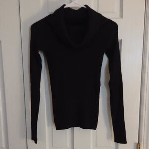 Express Black Cowl Neck Sweater
